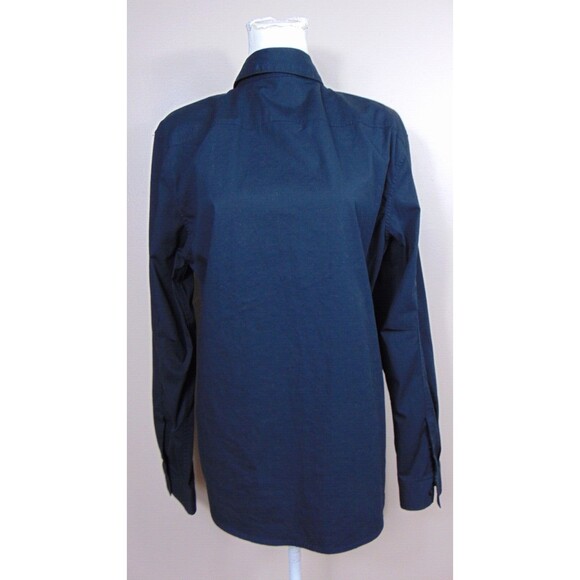 Lululemon Recommission LS Shirt Buttondown Four-Way Stretch Sz Medium Black - Picture 8 of 11